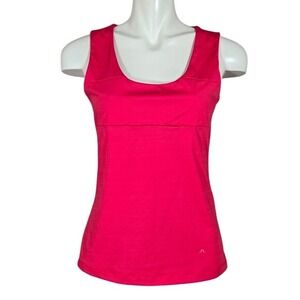 J.Lindeberg Women's Pink Technical Stretch Active Tank Top Medium